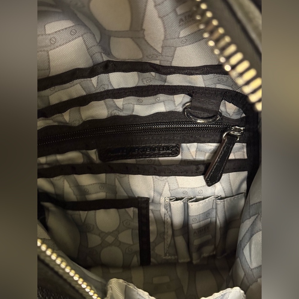 AIMEE KESTENBERG Tamitha Black Bag- mini backpack - Picture 6 of 10